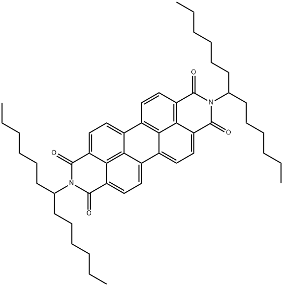 N,N'-Bis(1-hexylheptyl)-perylene- -3,4:9,10-bis-(dicarboximide)/110590-84-6